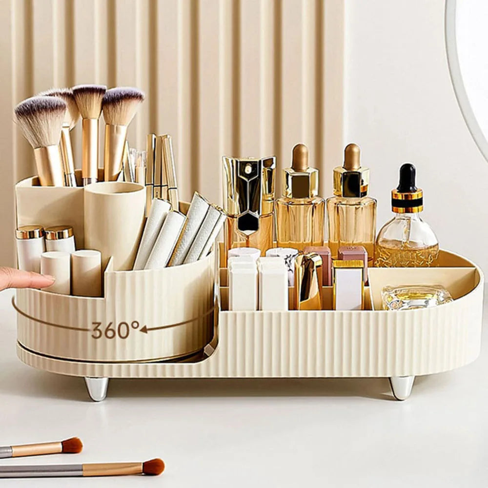 Rotating Makeup and Skincare Organizer