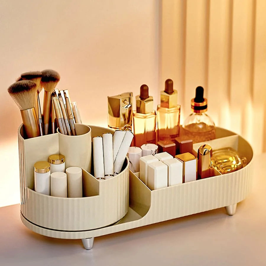 Rotating Makeup and Skincare Organizer