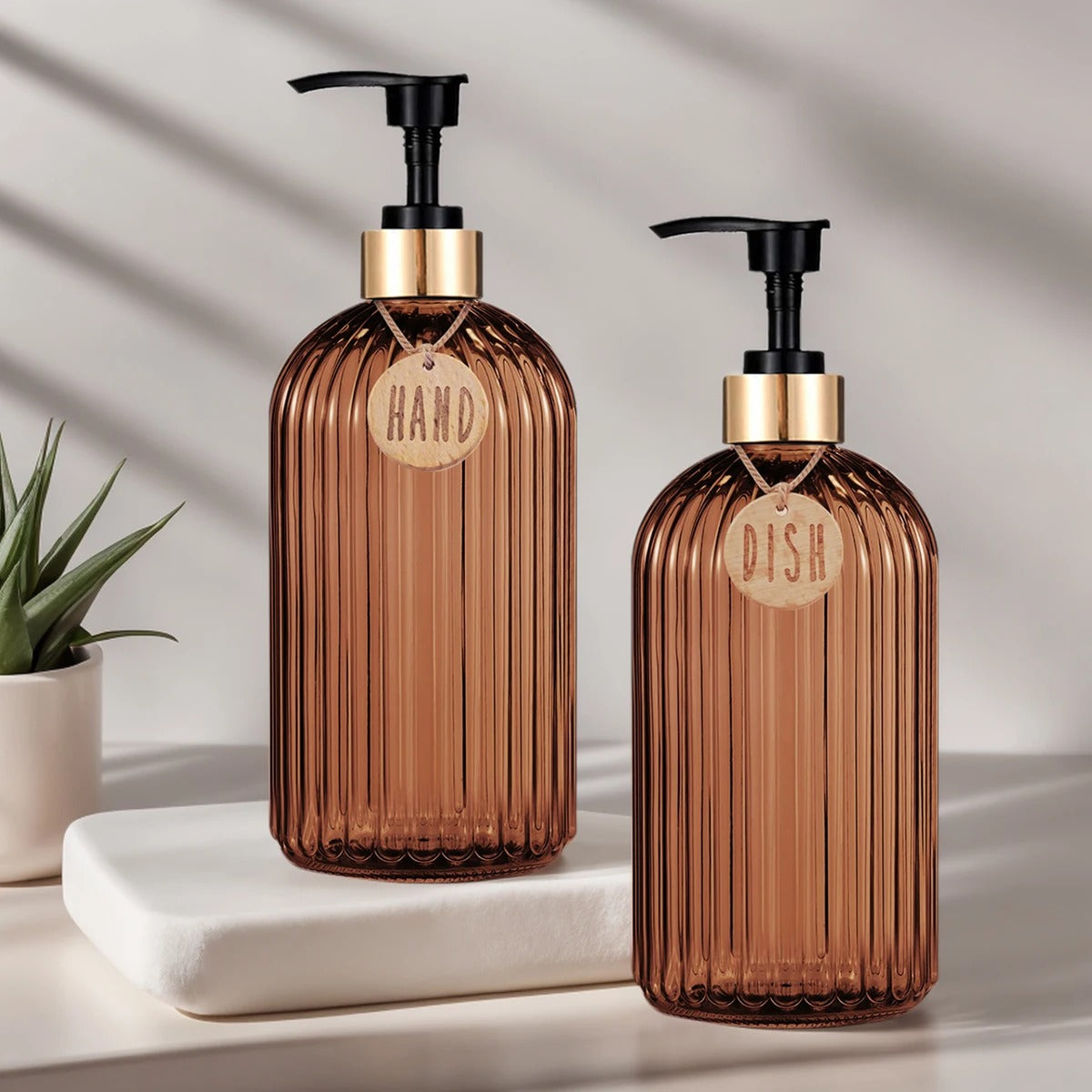 Glass Soap Dispenser